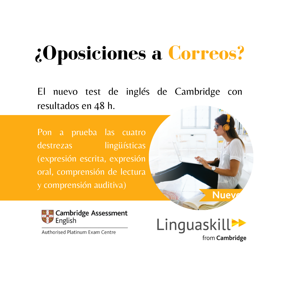 Bolsa de empleo de Correos: Acredita tu nivel de inglés con Linguaskill