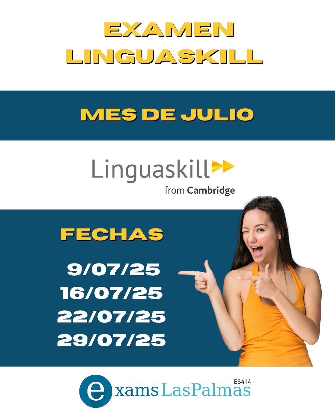 ¡ Certifica tu nivel de inglés con Linguaskill !