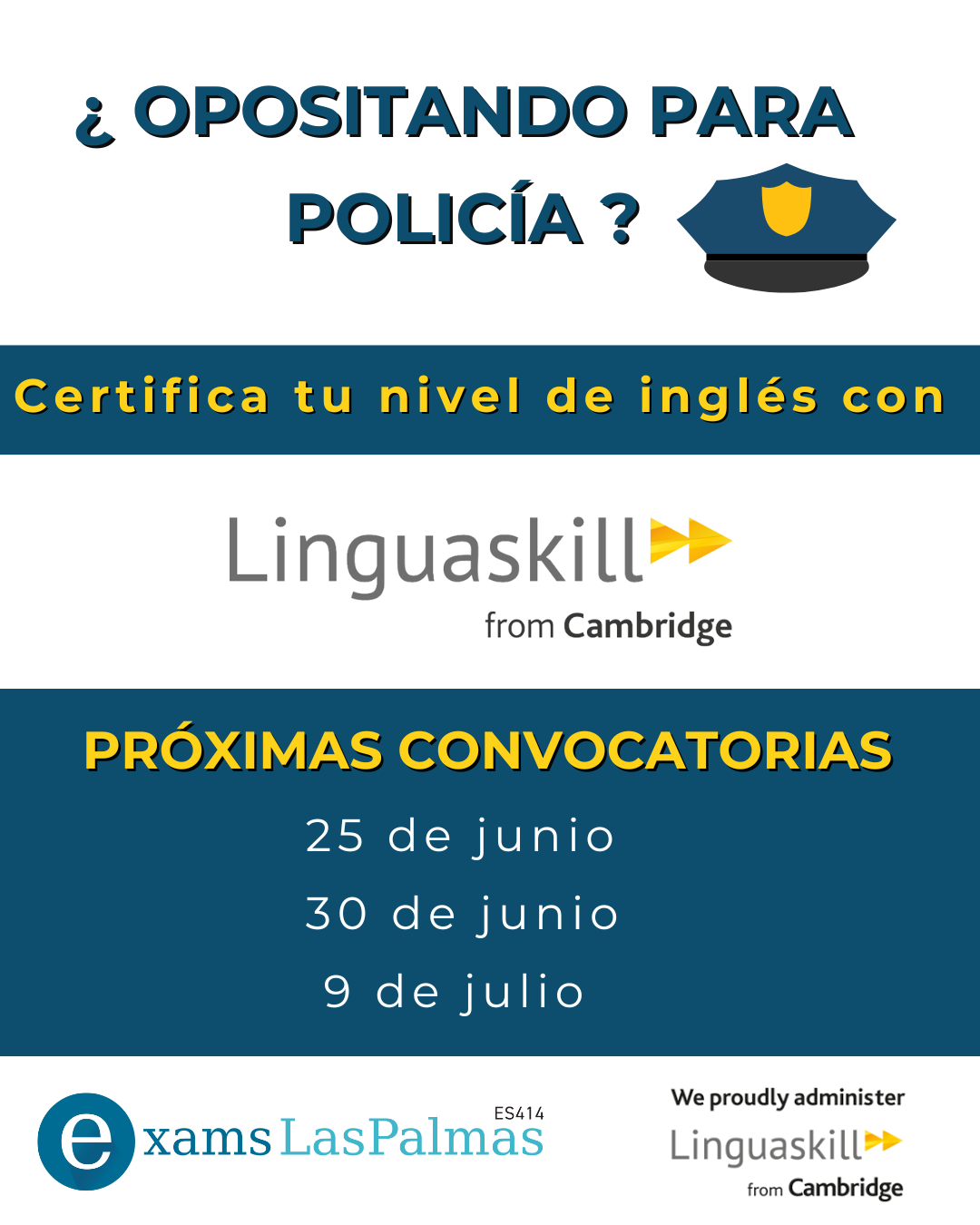 ¡ Certifica tu nivel de inglés con Linguaskill !